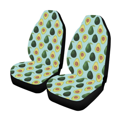 Avocado Pattern Print Design 04 Car Seat Covers (Set of 2)-JORJUNE.COM