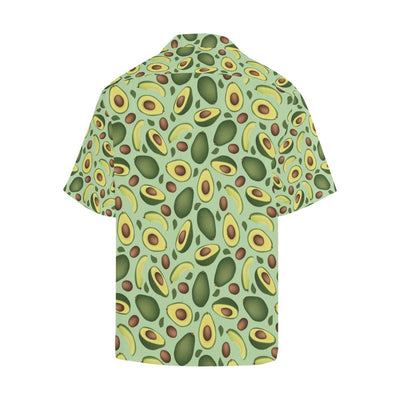 Avocado Pattern Print Design AC01 Men Hawaiian Shirt-JorJune