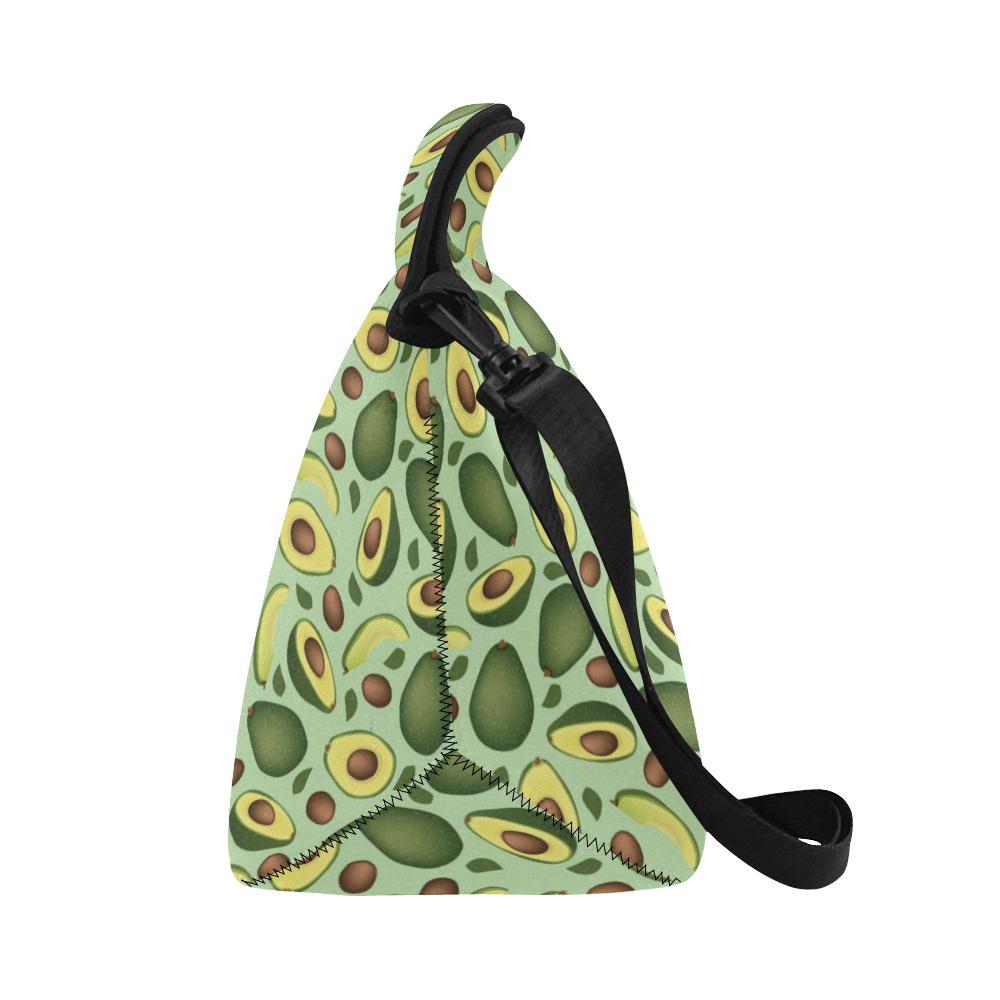 Avocado Pattern Print Design AC01 Neoprene Lunch Bag-JorJune