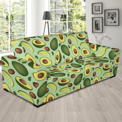 Avocado Pattern Print Design AC01 Sofa Slipcover-JORJUNE.COM