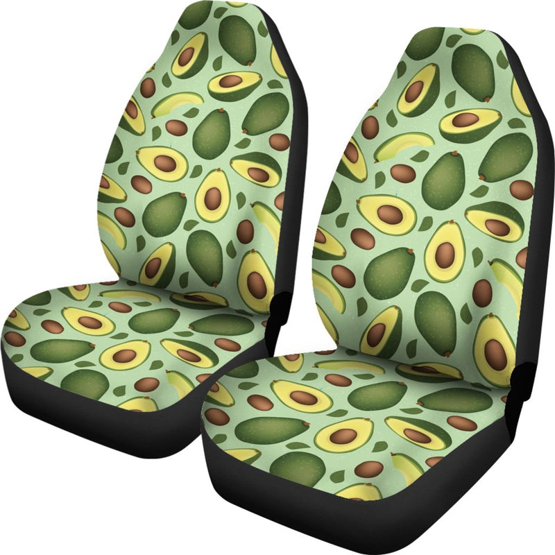 Avocado Pattern Print Design AC01 Universal Fit Car Seat Covers