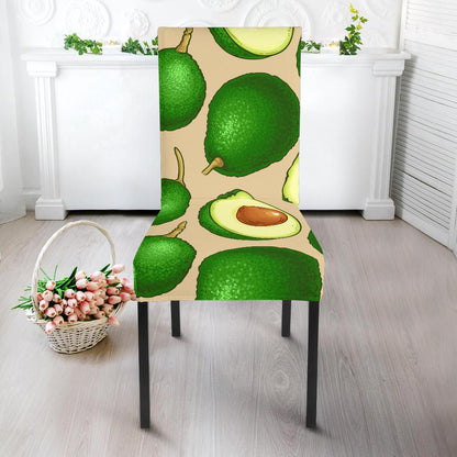 Avocado Pattern Print Design AC010 Dining Chair Slipcover-JORJUNE.COM