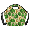 Avocado Pattern Print Design AC010 Neoprene Lunch Bag-JorJune