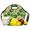 Avocado Pattern Print Design AC010 Neoprene Lunch Bag-JorJune