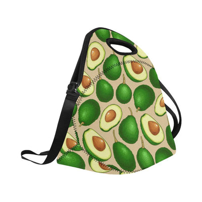 Avocado Pattern Print Design AC010 Neoprene Lunch Bag-JorJune