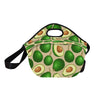 Avocado Pattern Print Design AC010 Neoprene Lunch Bag-JorJune