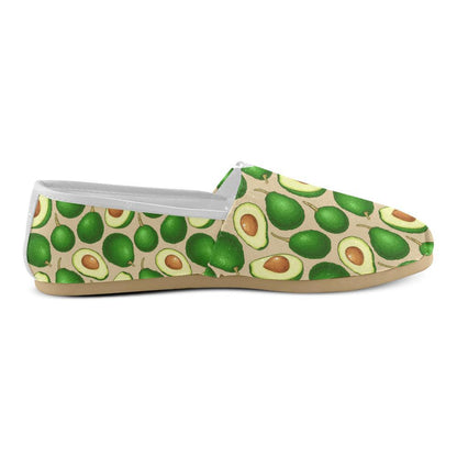 Avocado Pattern Print Design AC010 Women Casual Shoes-JorJune.com