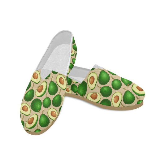 Avocado Pattern Print Design AC010 Women Casual Shoes-JorJune.com