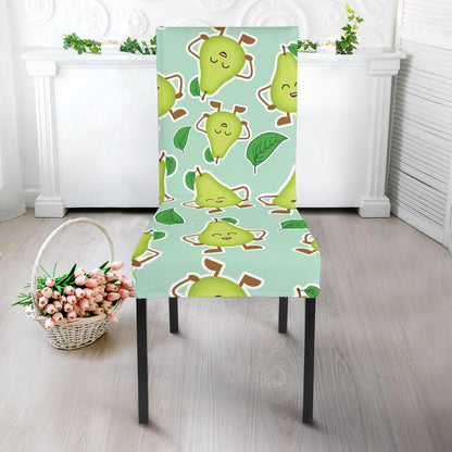 Avocado Pattern Print Design AC011 Dining Chair Slipcover-JORJUNE.COM