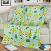 Avocado Pattern Print Design AC011 Fleece Blankete