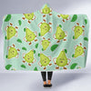 Avocado Pattern Print Design AC011 Hooded Blanket-JORJUNE.COM