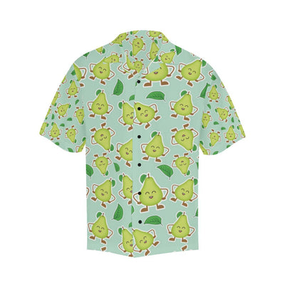 Avocado Pattern Print Design AC011 Men Hawaiian Shirt-JorJune