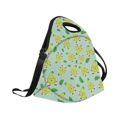 Avocado Pattern Print Design AC011 Neoprene Lunch Bag-JorJune