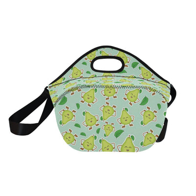 Avocado Pattern Print Design AC011 Neoprene Lunch Bag-JorJune