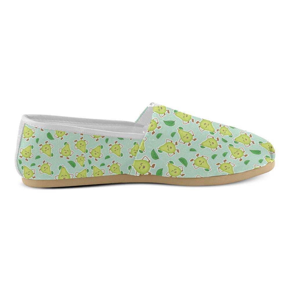 Avocado Pattern Print Design AC011 Women Casual Shoes-JorJune.com
