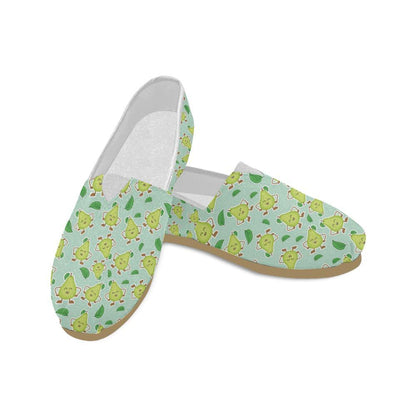 Avocado Pattern Print Design AC011 Women Casual Shoes-JorJune.com
