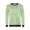 Avocado Pattern Print Design AC011 Women Long Sleeve Sweatshirt-JorJune