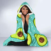 Avocado Pattern Print Design AC012 Hooded Blanket-JORJUNE.COM