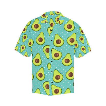 Avocado Pattern Print Design AC012 Men Hawaiian Shirt-JorJune