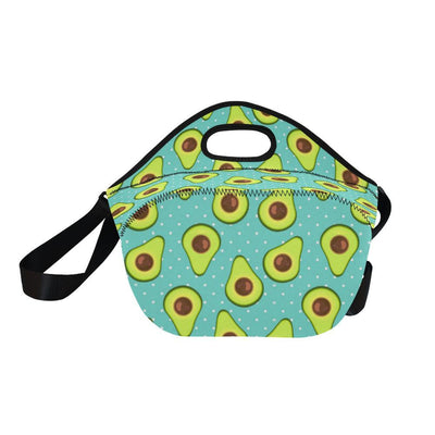 Avocado Pattern Print Design AC012 Neoprene Lunch Bag-JorJune