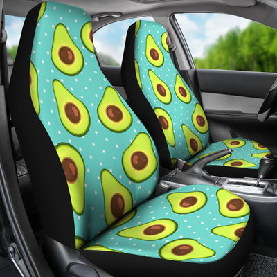 Avocado Pattern Print Design AC012 Universal Fit Car Seat Covers