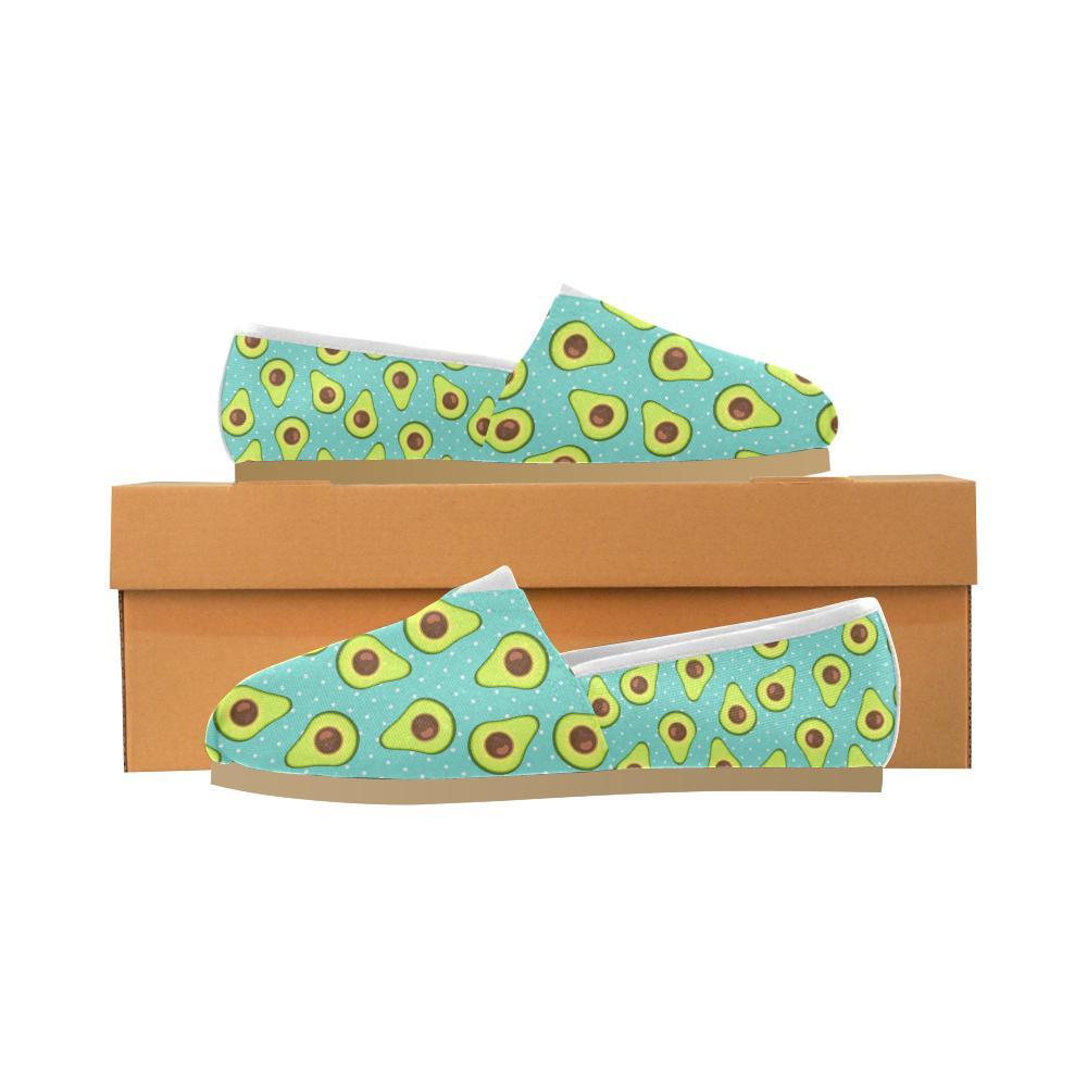 Avocado Pattern Print Design AC012 Women Casual Shoes-JorJune.com