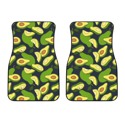 Avocado Pattern Print Design AC013 Car Floor Mats-JorJune