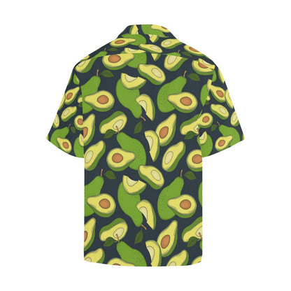 Avocado Pattern Print Design AC013 Men Hawaiian Shirt-JorJune