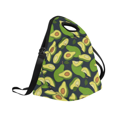 Avocado Pattern Print Design AC013 Neoprene Lunch Bag-JorJune