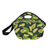 Avocado Pattern Print Design AC013 Neoprene Lunch Bag-JorJune