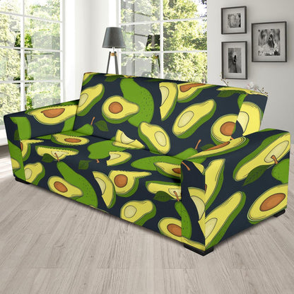 Avocado Pattern Print Design AC013 Sofa Slipcover-JORJUNE.COM