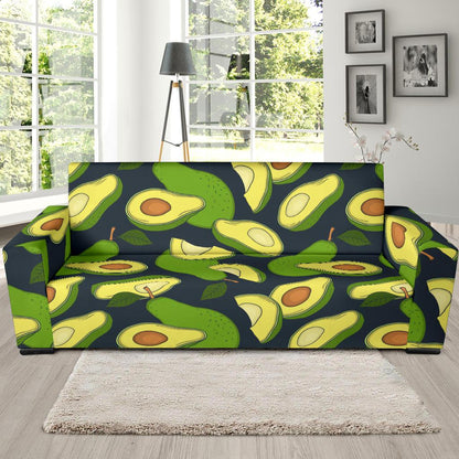 Avocado Pattern Print Design AC013 Sofa Slipcover-JORJUNE.COM