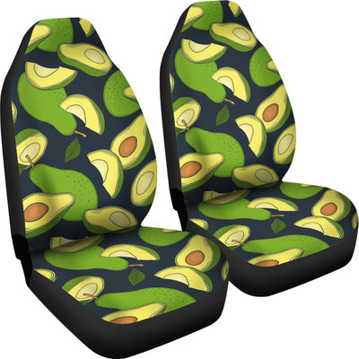 Avocado Pattern Print Design AC013 Universal Fit Car Seat Covers