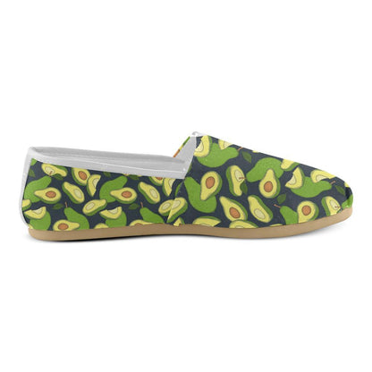 Avocado Pattern Print Design AC013 Women Casual Shoes-JorJune.com