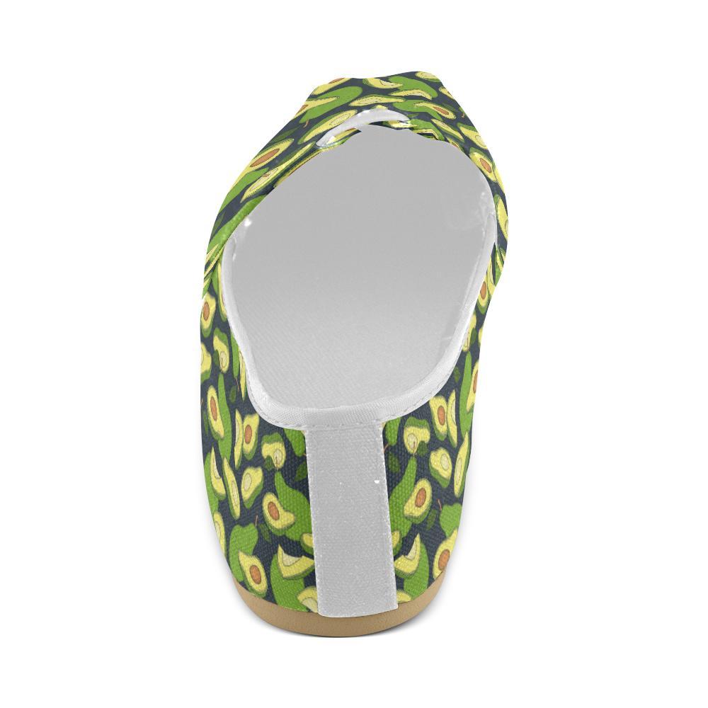 Avocado Pattern Print Design AC013 Women Casual Shoes-JorJune.com