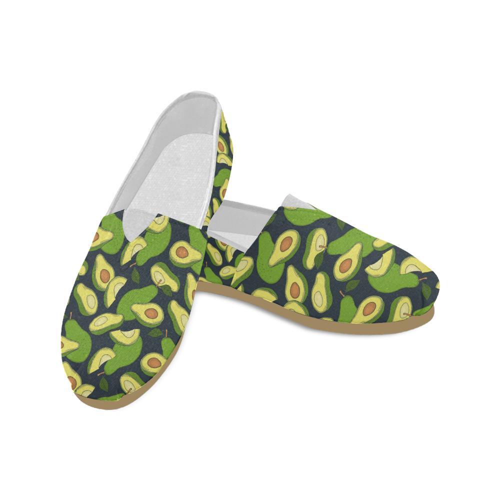 Avocado Pattern Print Design AC013 Women Casual Shoes-JorJune.com