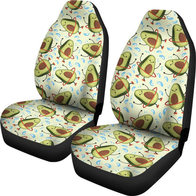 Avocado Pattern Print Design AC02 Universal Fit Car Seat Covers