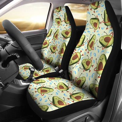 Avocado Pattern Print Design AC02 Universal Fit Car Seat Covers