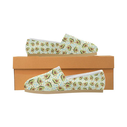 Avocado Pattern Print Design AC02 Women Casual Shoes-JorJune.com