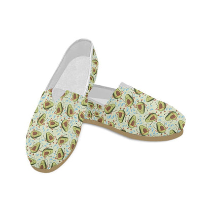 Avocado Pattern Print Design AC02 Women Casual Shoes-JorJune.com