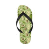 Avocado Pattern Print Design AC03 Flip Flops-JorJune