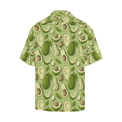 Avocado Pattern Print Design AC03 Men Hawaiian Shirt-JorJune