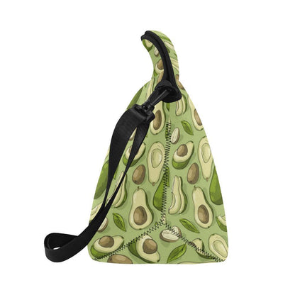 Avocado Pattern Print Design AC03 Neoprene Lunch Bag-JorJune