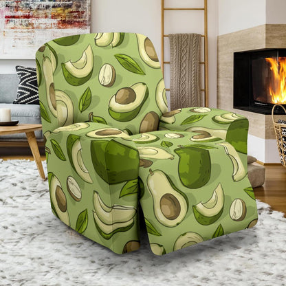 Avocado Pattern Print Design AC03 Recliner Slipcover-JORJUNE.COM