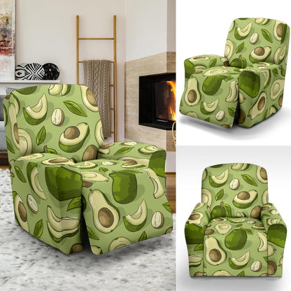 Avocado Pattern Print Design AC03 Recliner Slipcover-JORJUNE.COM