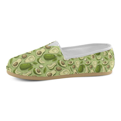 Avocado Pattern Print Design AC03 Women Casual Shoes-JorJune.com