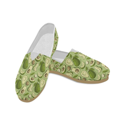 Avocado Pattern Print Design AC03 Women Casual Shoes-JorJune.com