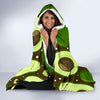 Avocado Pattern Print Design AC04 Hooded Blanket-JORJUNE.COM