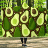 Avocado Pattern Print Design AC04 Hooded Blanket-JORJUNE.COM