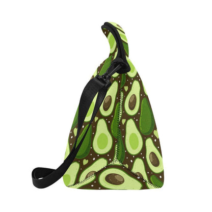 Avocado Pattern Print Design AC04 Neoprene Lunch Bag-JorJune